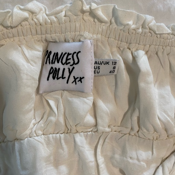 White crop top Princess Polly - Picture 2 of 2